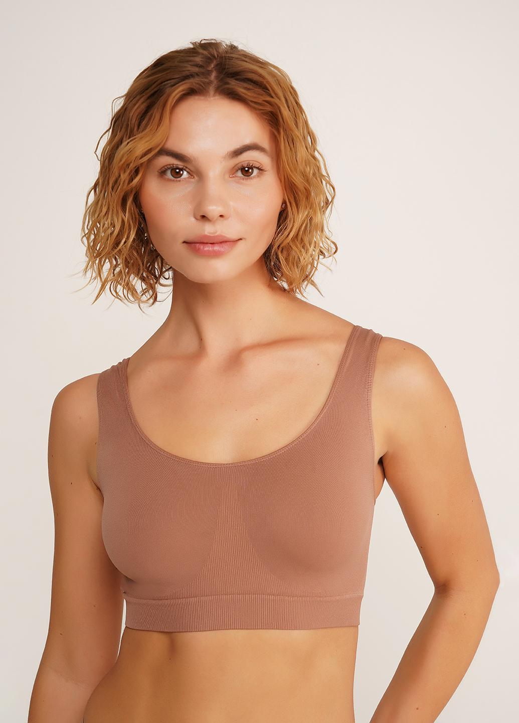 Топ на широких бретельках - вигляд спереду