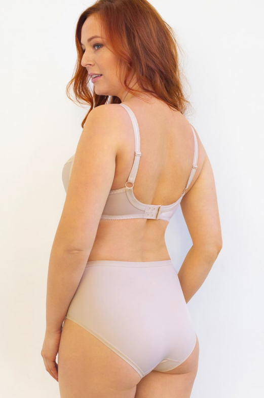 Бюстгальтер на м'якій чашечці , ALBINA. бежевий - вигляд ззаду