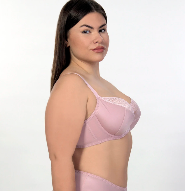 Бюстгальтер жіночий з напівм'якої чашкою - вигляд ззаду