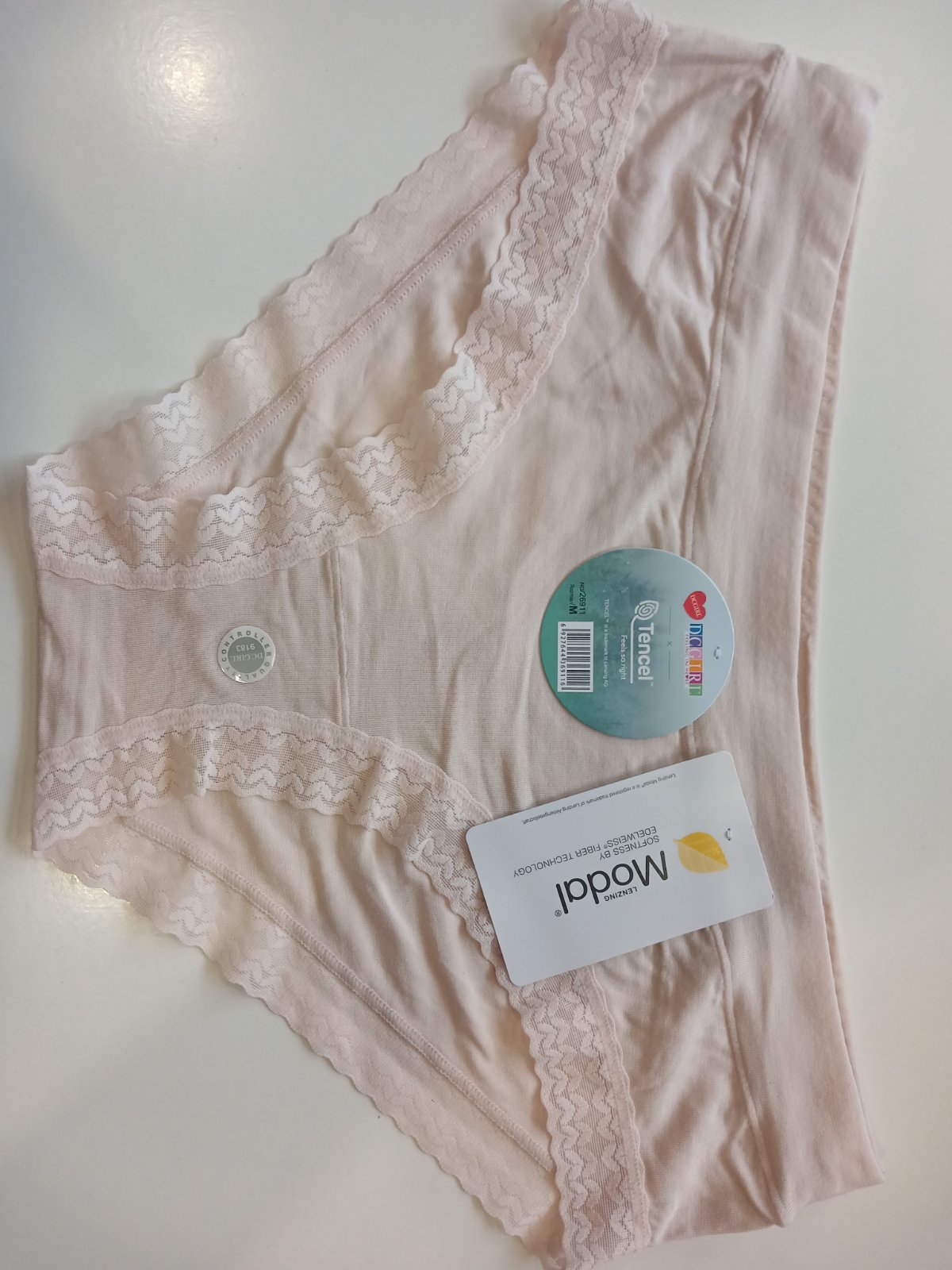 Трусики сліпи, модал, пудра М - основне фото