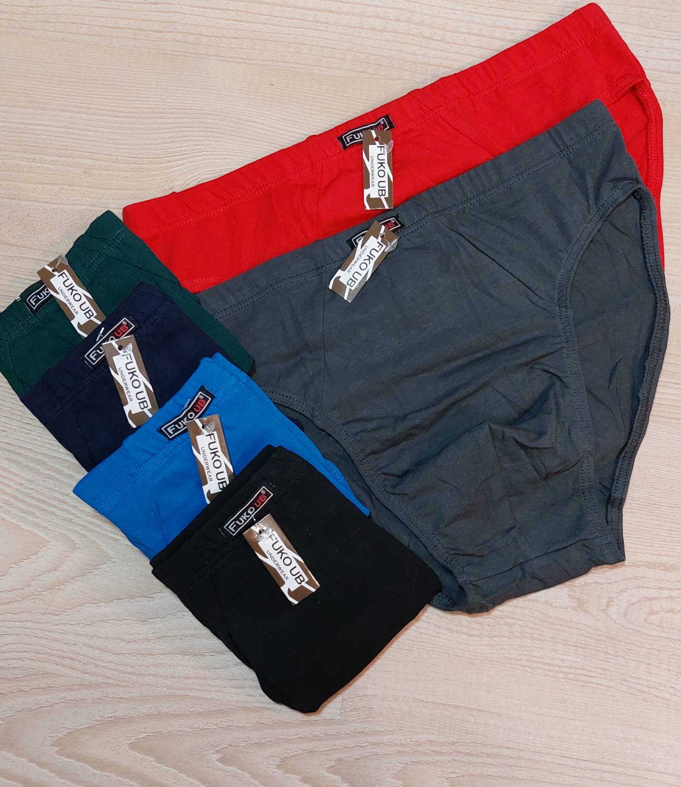 Чоловічі труси (сліпи) бавовняні-синій