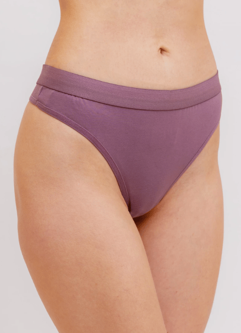 Жіночі бавовняні стрінги, фіолетовий